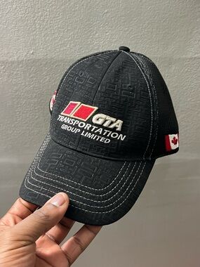 Black Embroidered Cap